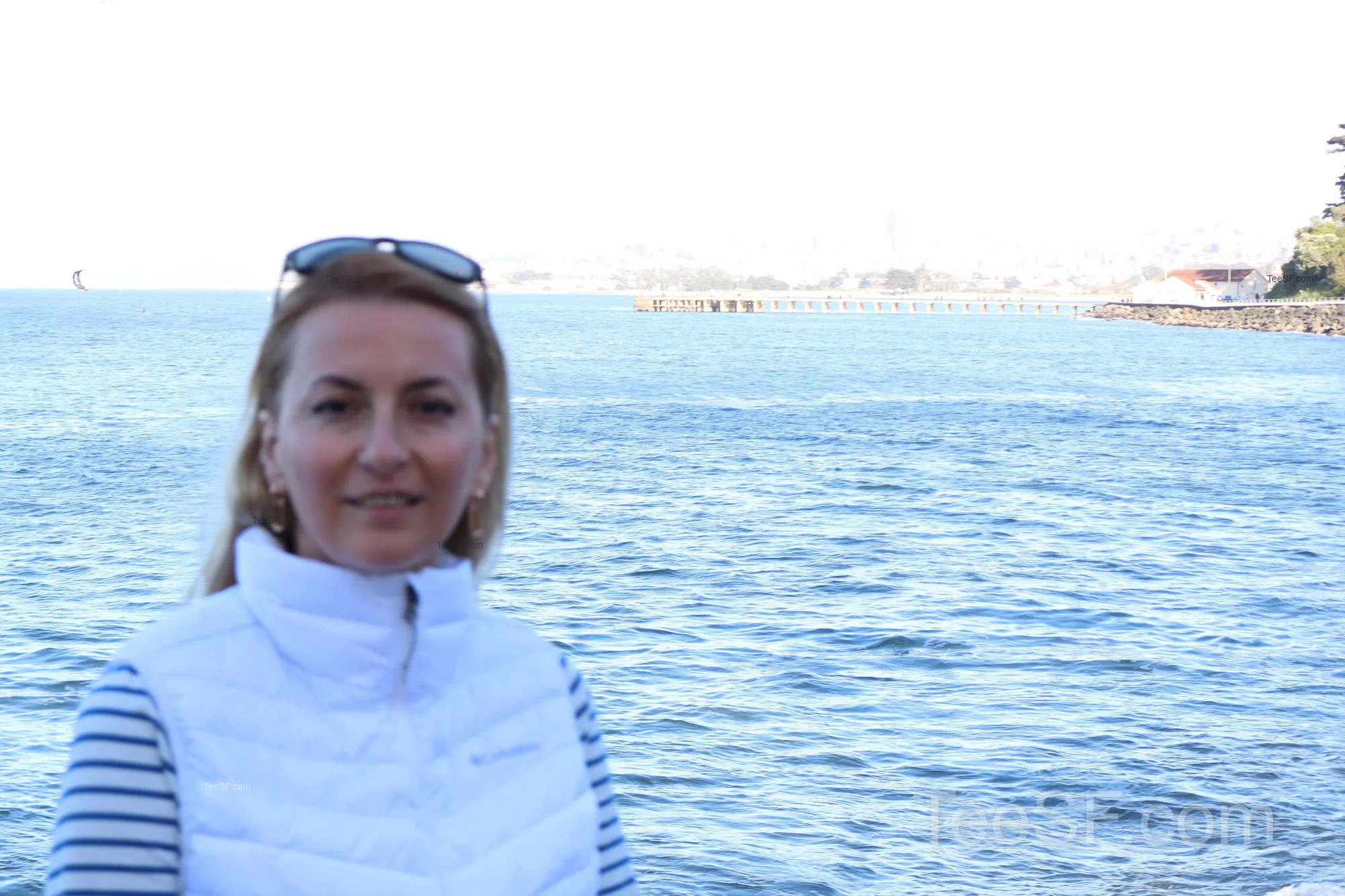 golden Gate Beach Waterfront Portrait during a Stripe Sessions 2026 visit in San Francisco.